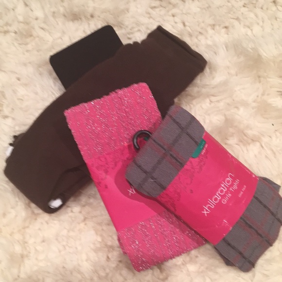 Xhilaration Other - 4 pair NEW Girl’s tights